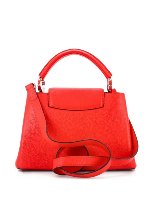 ルイヴィトン　カプシーヌBB スカーレット　赤　赤バッグ　レッド　カプシーヌ LOUIS VUITTON - ルイヴィトン カプシーヌBB スカーレット 赤 赤バッグ