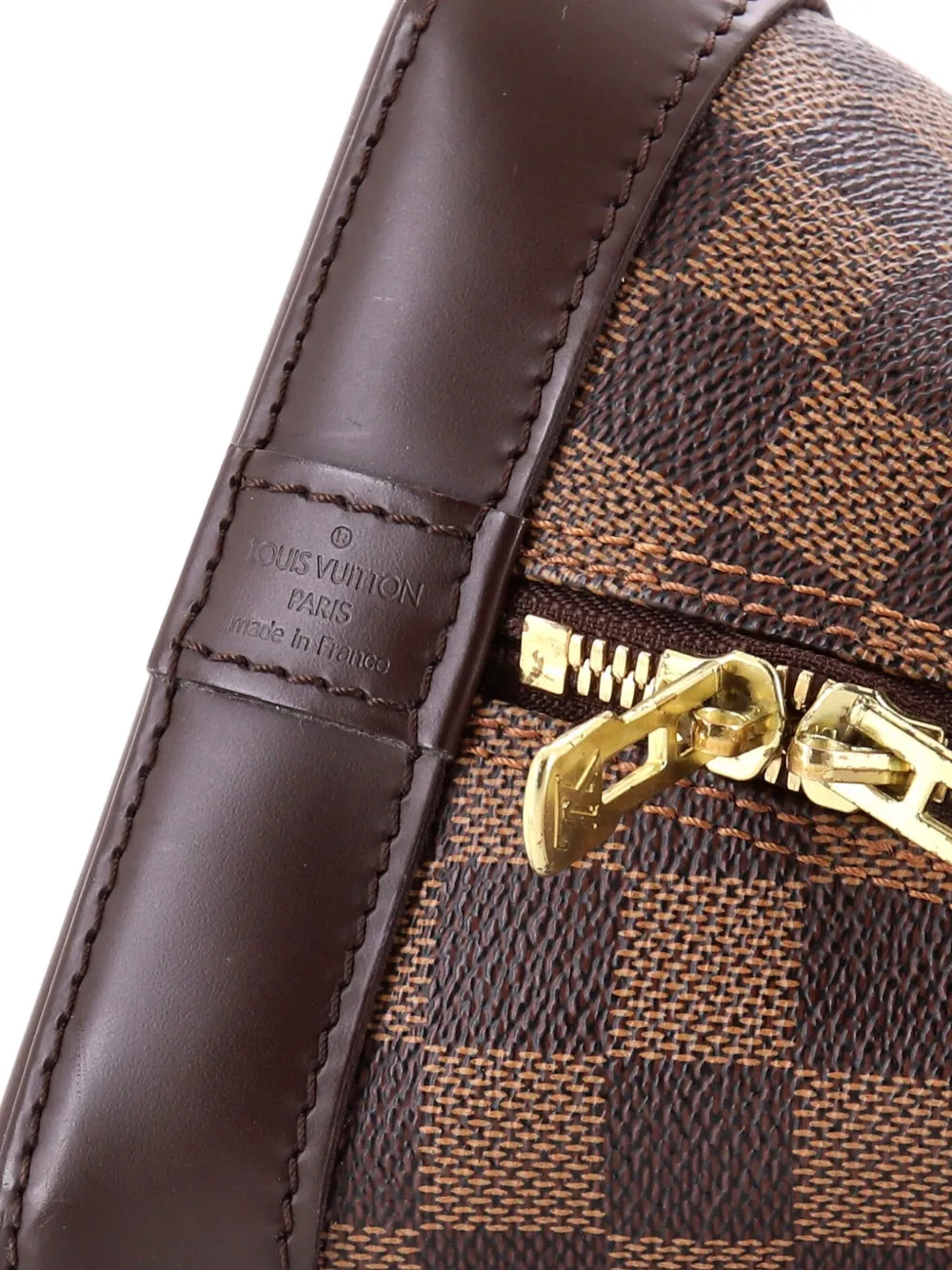 Louis Vuitton Pre-owned Alma Handbag Damier PM Satchel in Brown, view 5