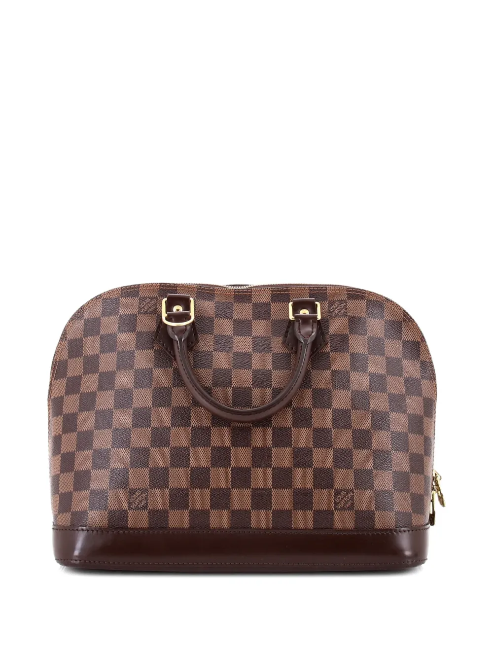 Louis Vuitton Pre-owned Alma Handbag Damier PM Satchel in Brown, view 2