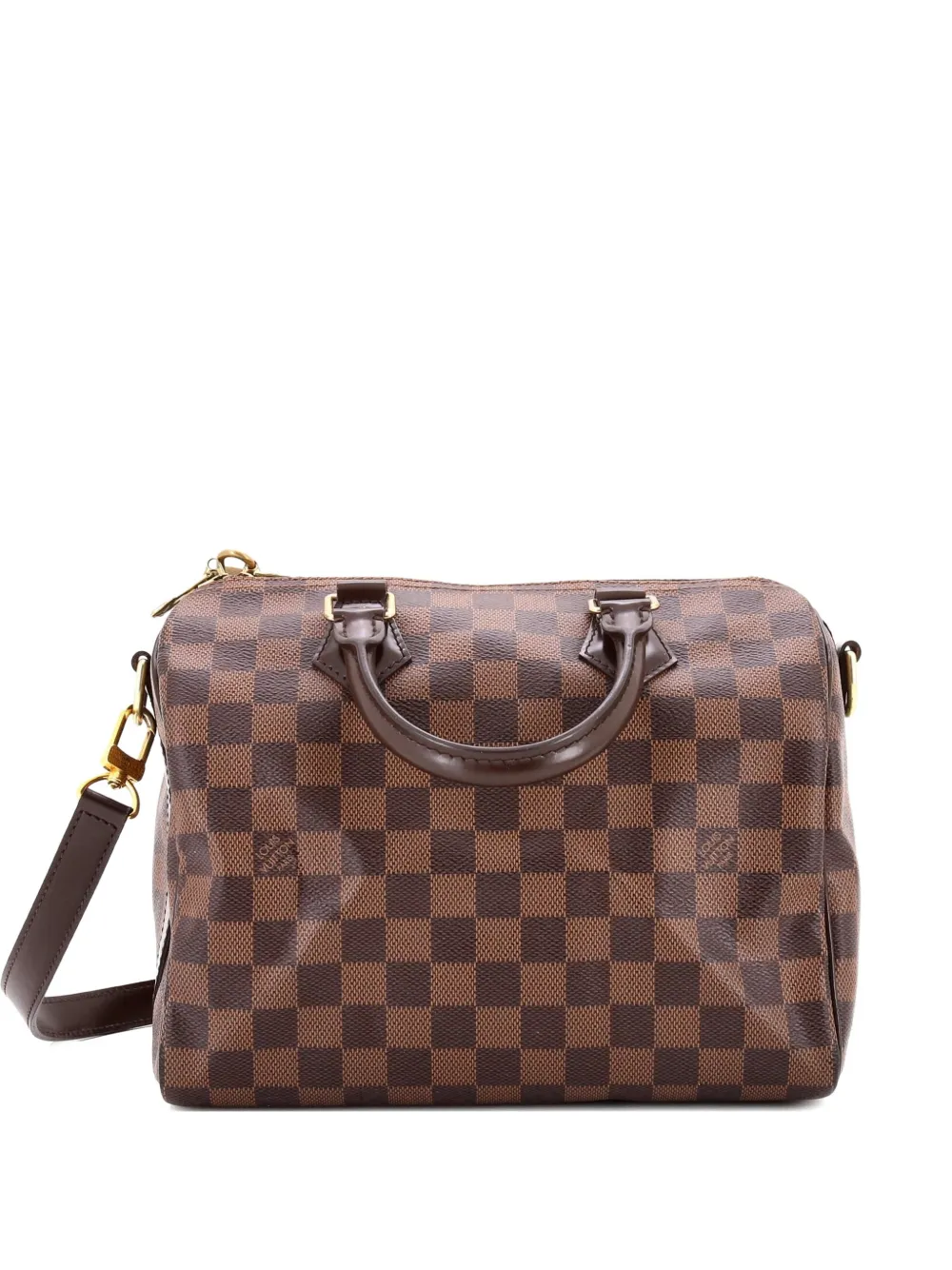 Louis Vuitton Pre-Owned Speedy Bandouliere Bag Damier 25 satchel - Marrone