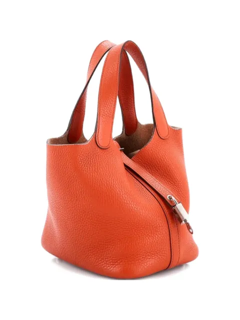 Hermès Pre-Owned Picotin Lock Bag Clemence PM bucket bag