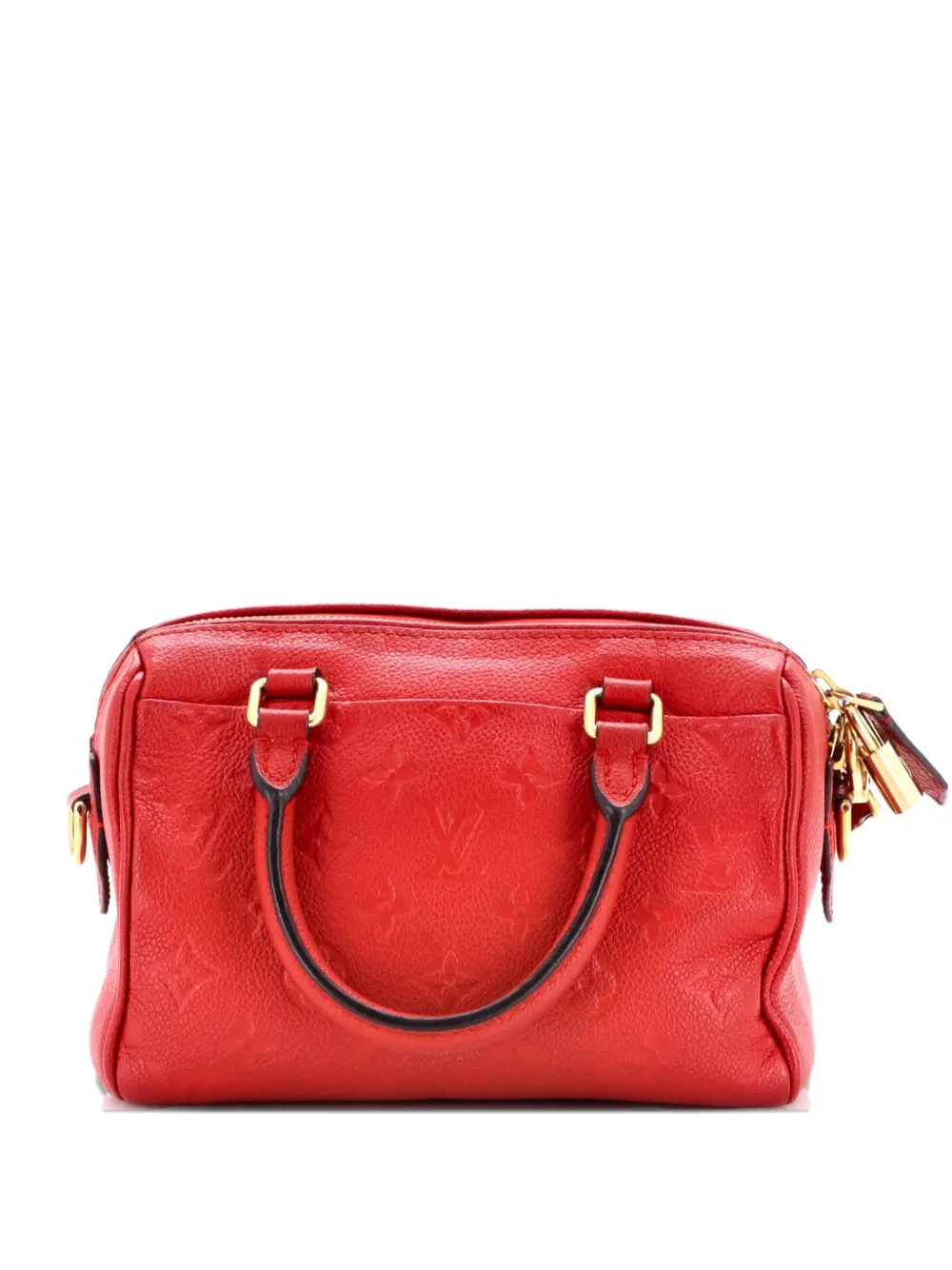 Louis Vuitton Pre-Owned Speedy Bandouliere NM Bag Monogram Empreinte Leather 20 satchel - Rot