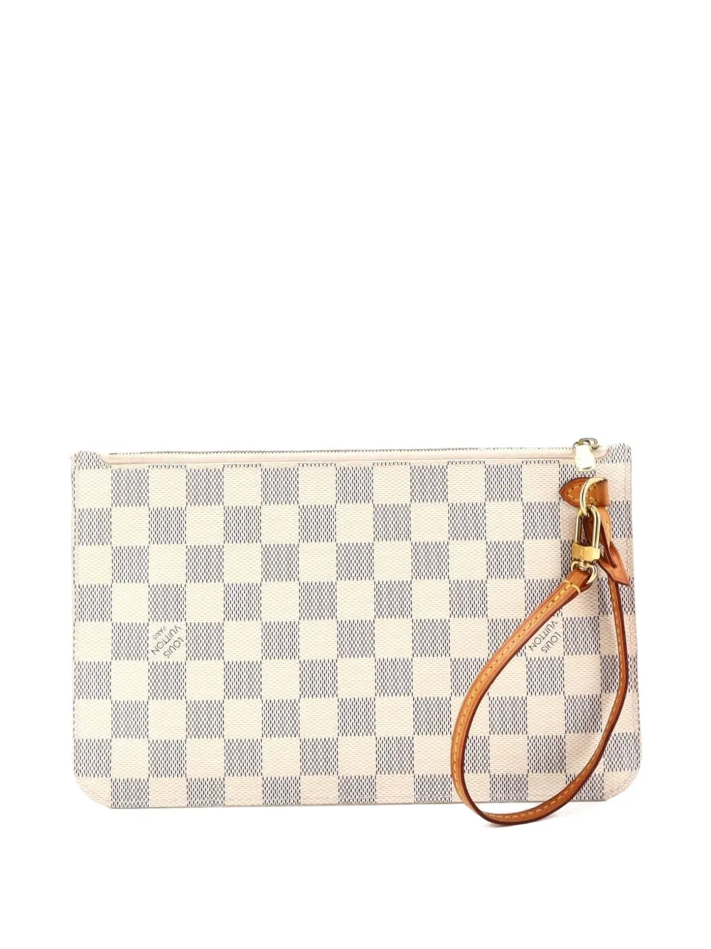 Louis Vuitton Pre-Owned Neverfull Pochette Damier Large pouch - Bianco