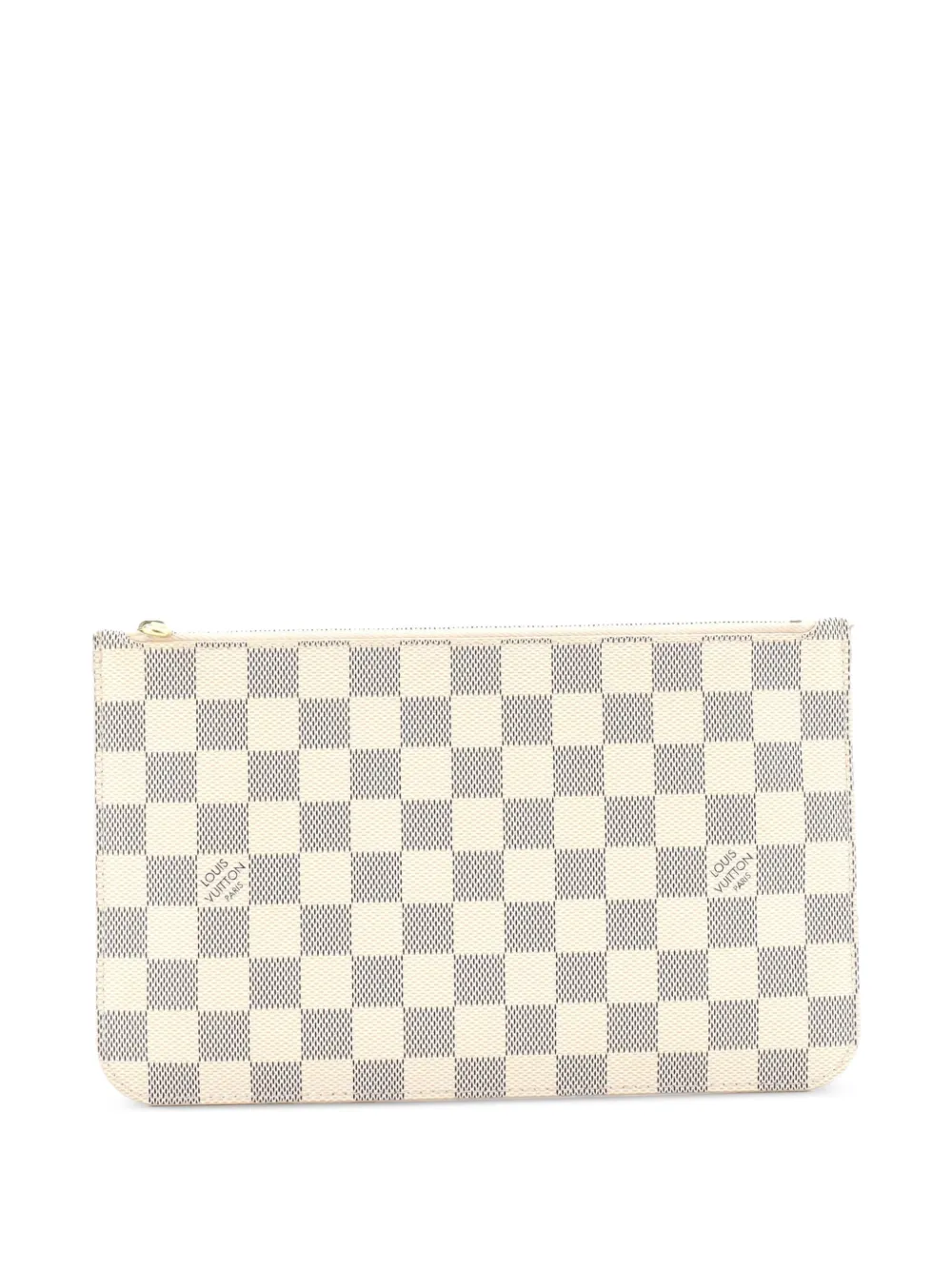 Louis Vuitton Pre-Owned Neverfull Pochette Damier Large pouch - Bianco