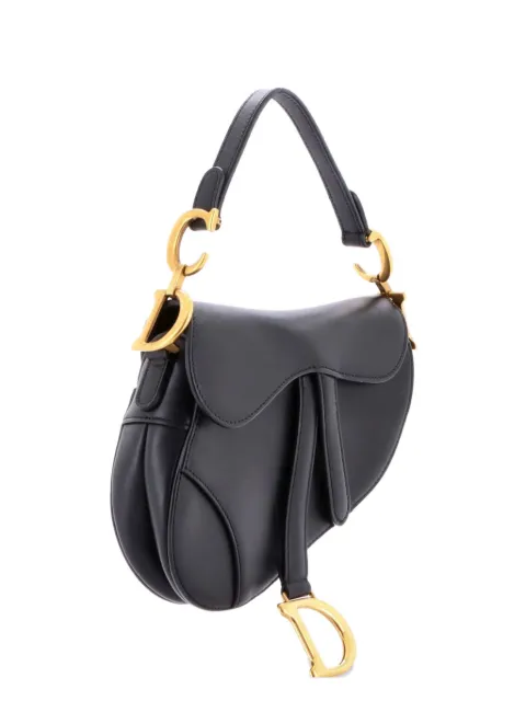 Christian Dior Pre-Owned Saddle Handbag Leather Mini shoulder bag