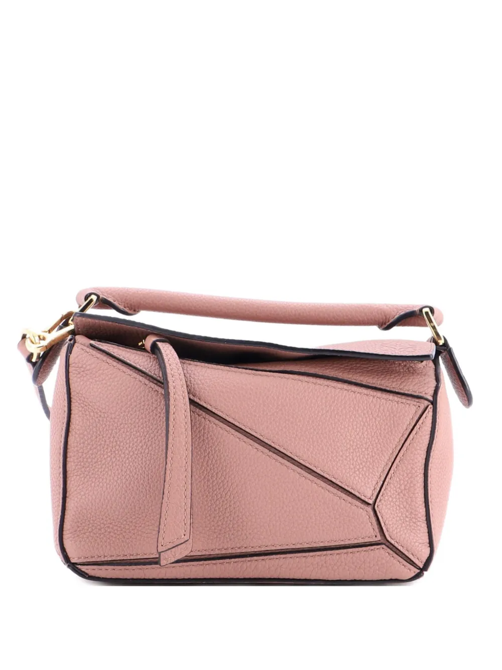 Loewe Pre-Owned Puzzle Bag Leather Mini crossbody bag - Toni neutri