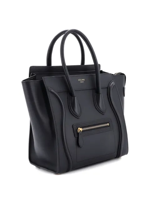 Celine Pre-Owned Luggage Bag Smooth Leather Micro tote bag