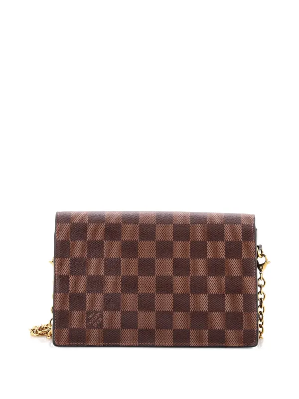 Louis Vuitton Pre-Owned ヴァヴァン チェーンウォレット NM ダミエ 