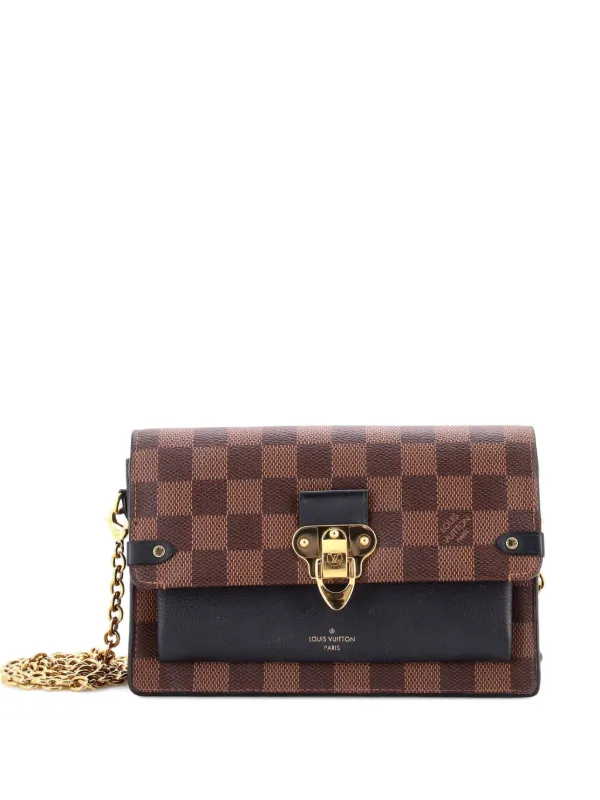 Louis Vuitton Pre-Owned ヴァヴァン チェーンウォレット NM ダミエ 