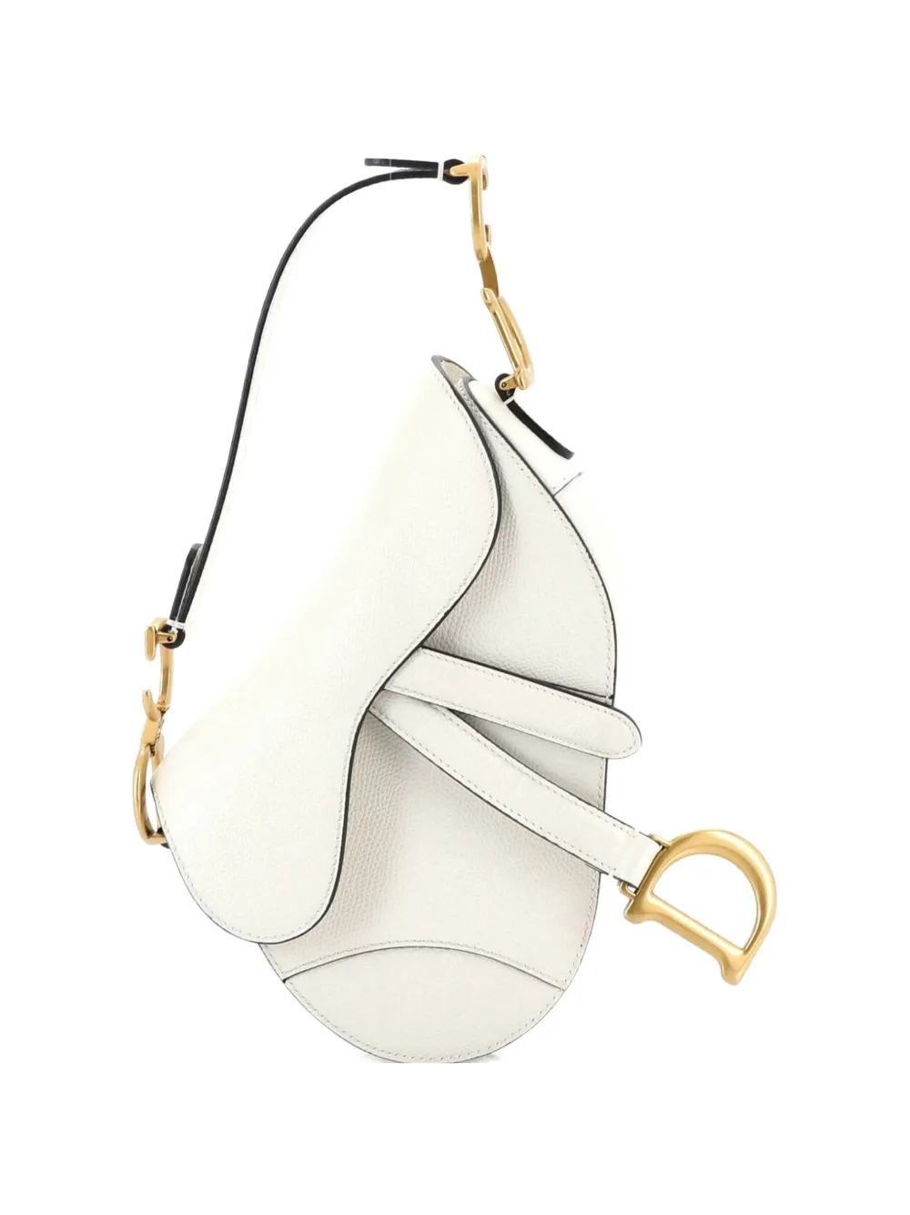 Christian Dior Pre-Owned Saddle Handbag Leather Mini shoulder bag - Toni neutri