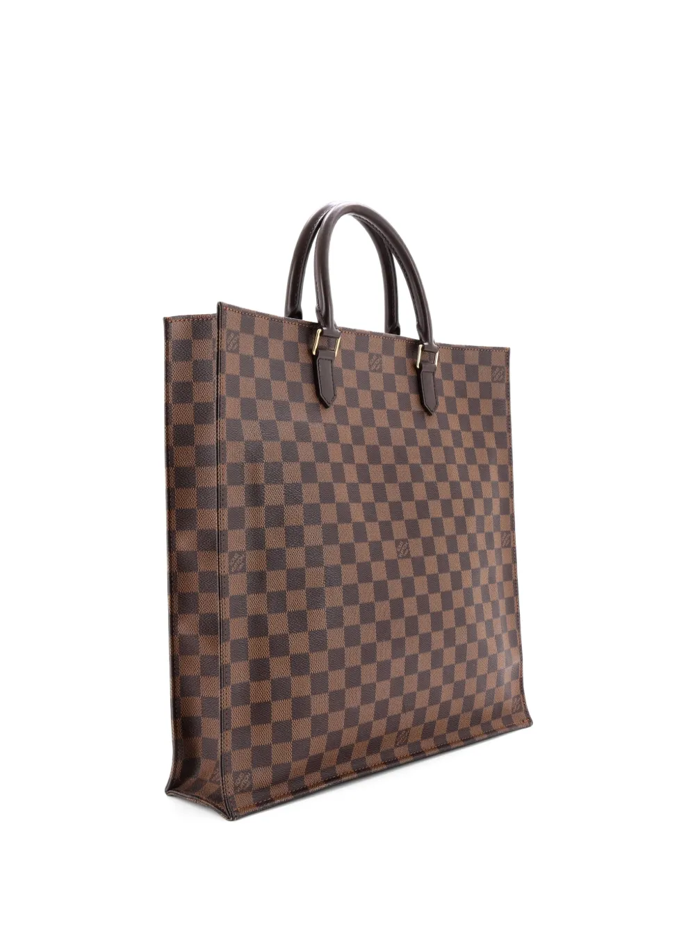 Louis Vuitton Pre-Owned Sac Plat Bag Damier PM tote bag - Marrone