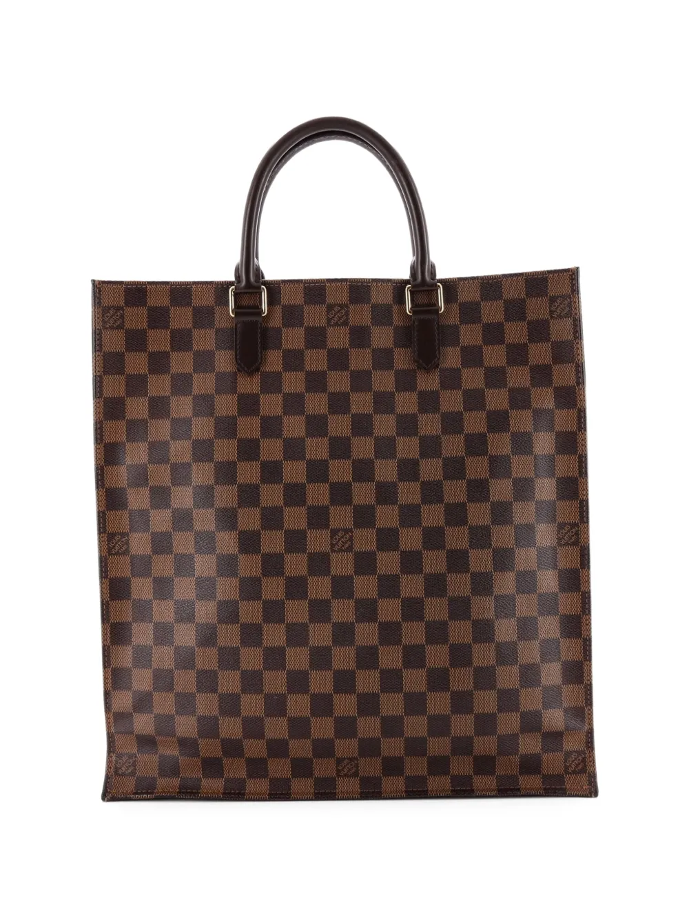 Louis Vuitton Pre-Owned Sac Plat Bag Damier PM tote bag - Marrone