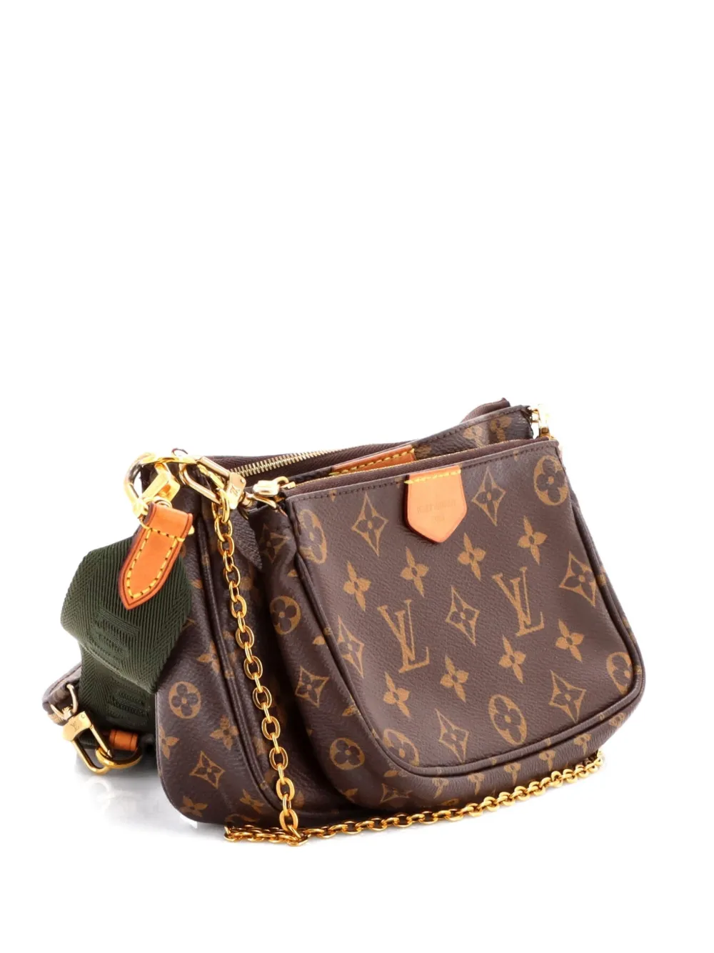 Louis Vuitton Pre-Owned Multi Pochette Accessoires Monogram Canvas crossbody bag - Marrone