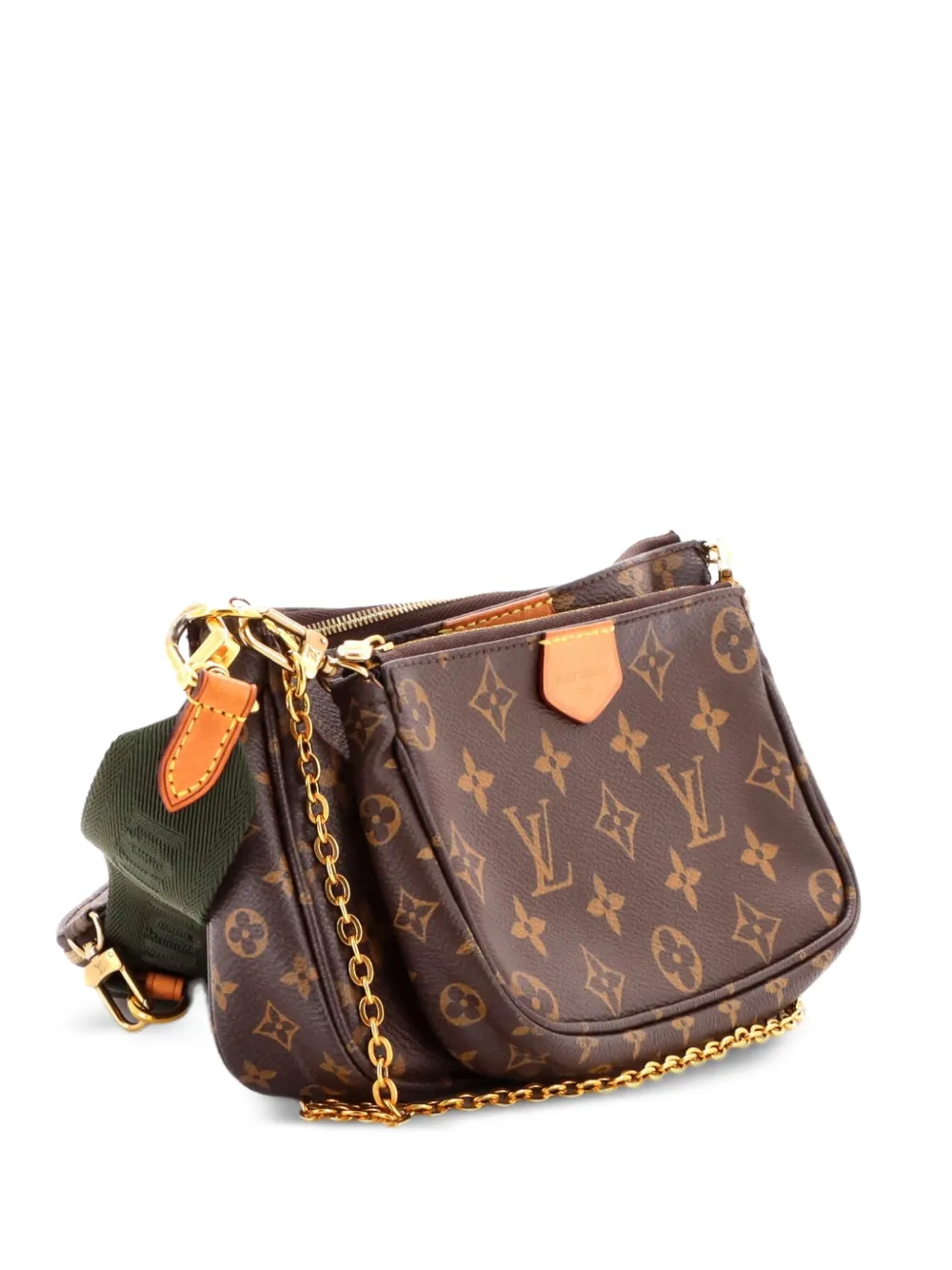 Louis Vuitton Pre-Owned Multi Pochette Accessoires Monogram Canvas crossbody bag - Marrone