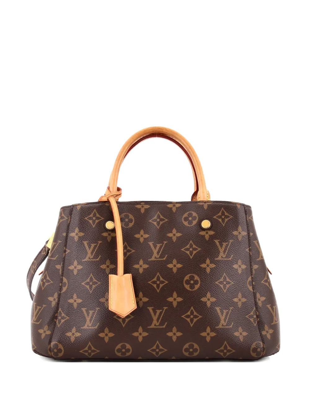 Louis Vuitton Pre-Owned Montaigne Handbag Monogram Canvas BB satchel - Marrone