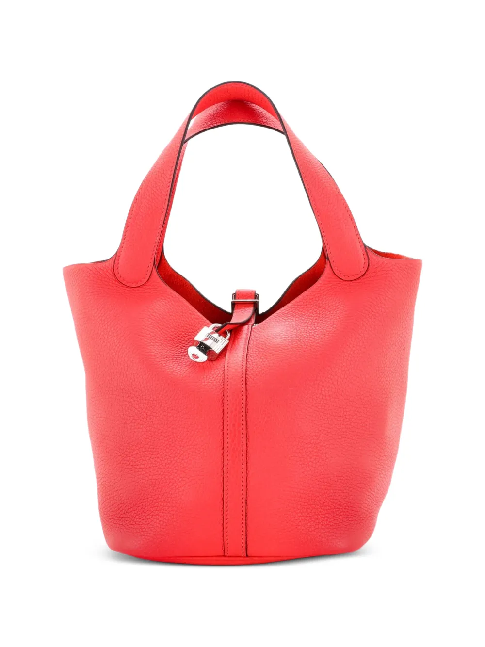 Hermès Pre-Owned Picotin Lock Bag Clemence MM bucket bag - Rosa