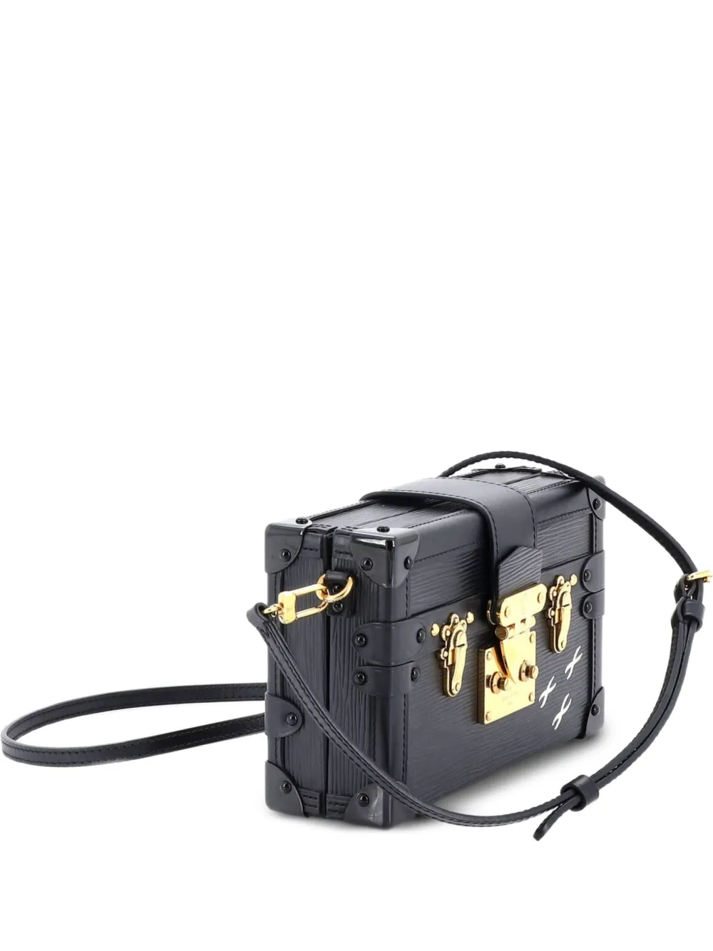 Louis Vuitton Pre-Owned Petite Malle Handbag Epi Leather clutch bag - Nero