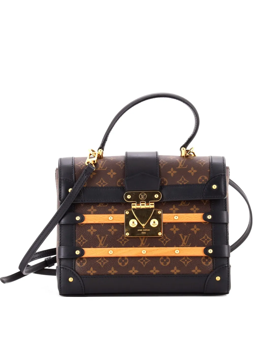 Louis Vuitton Pre-Owned Trianon Handbag Monogram Canvas PM satchel - Marrone