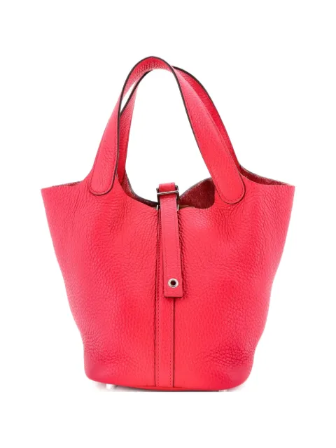 Hermès Pre-Owned Picotin Lock Bag Clemence PM bucket bag