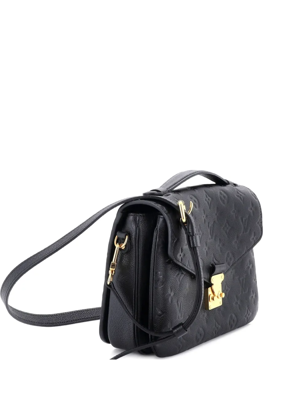 Louis Vuitton Pre-Owned Pochette Metis Monogram Empreinte Leather crossbody bag - Nero
