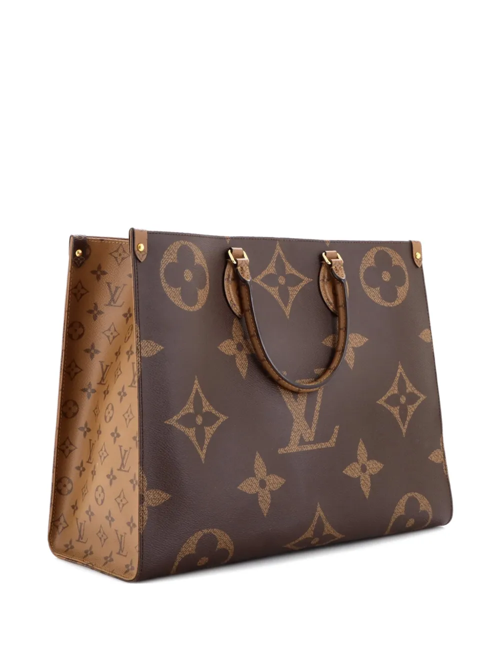 Louis Vuitton Pre-Owned OnTheGo Reverse Monogram Giant GM tote bag - Braun