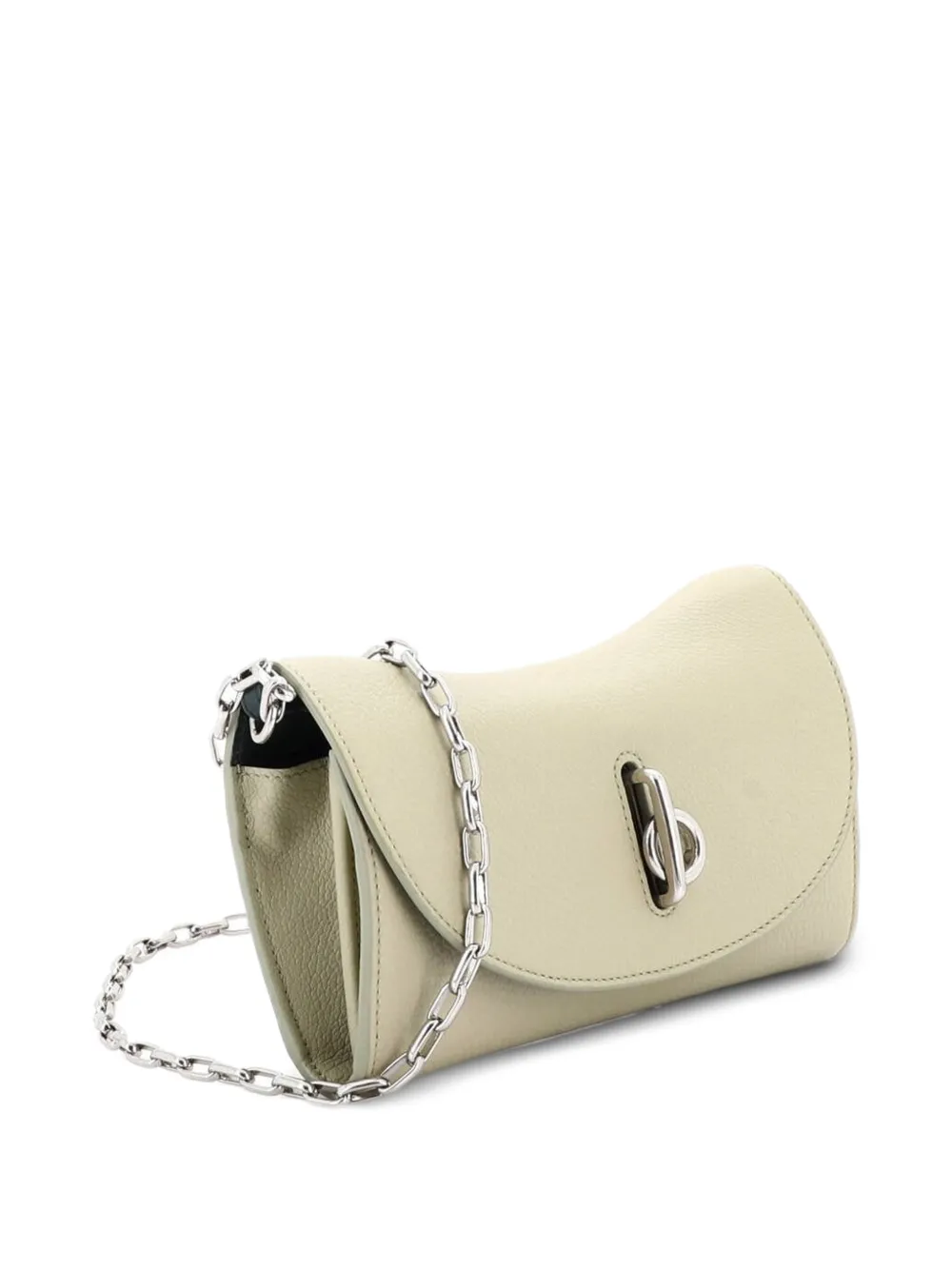 Rocking Horse Wallet On Chain Jacquard With Leather Shoulder Bag