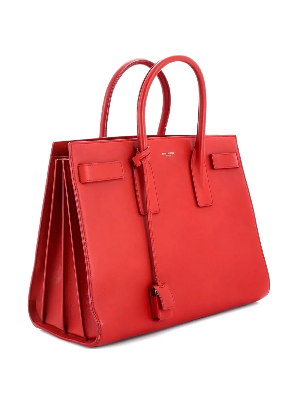 Saint Laurent Pre-Owned Sac de Jour Bag Leather Large tote bag - Rosso
