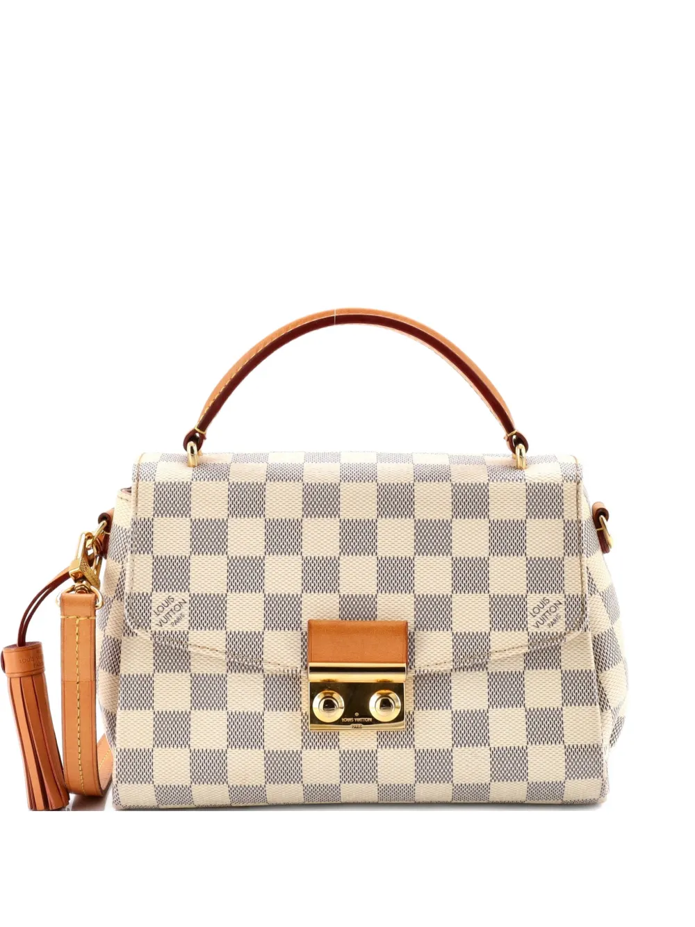 Louis Vuitton Pre-Owned Croisette Handbag Damier crossbody bag - Bianco