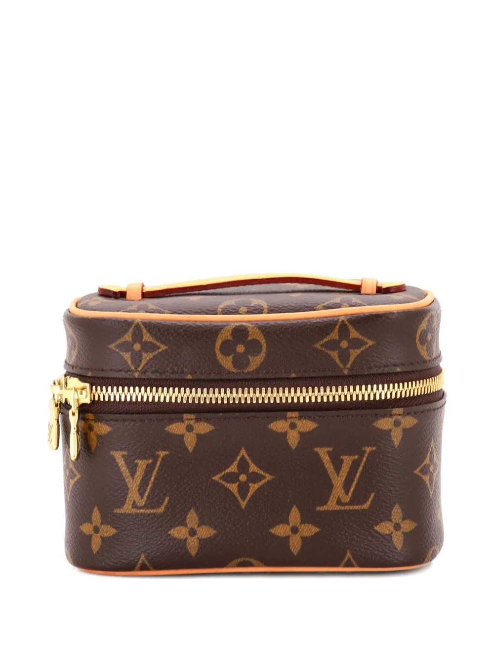 Louis Vuitton Pre-Owned Nice Vanity Case Monogram Canvas Nano pouch - Marrone