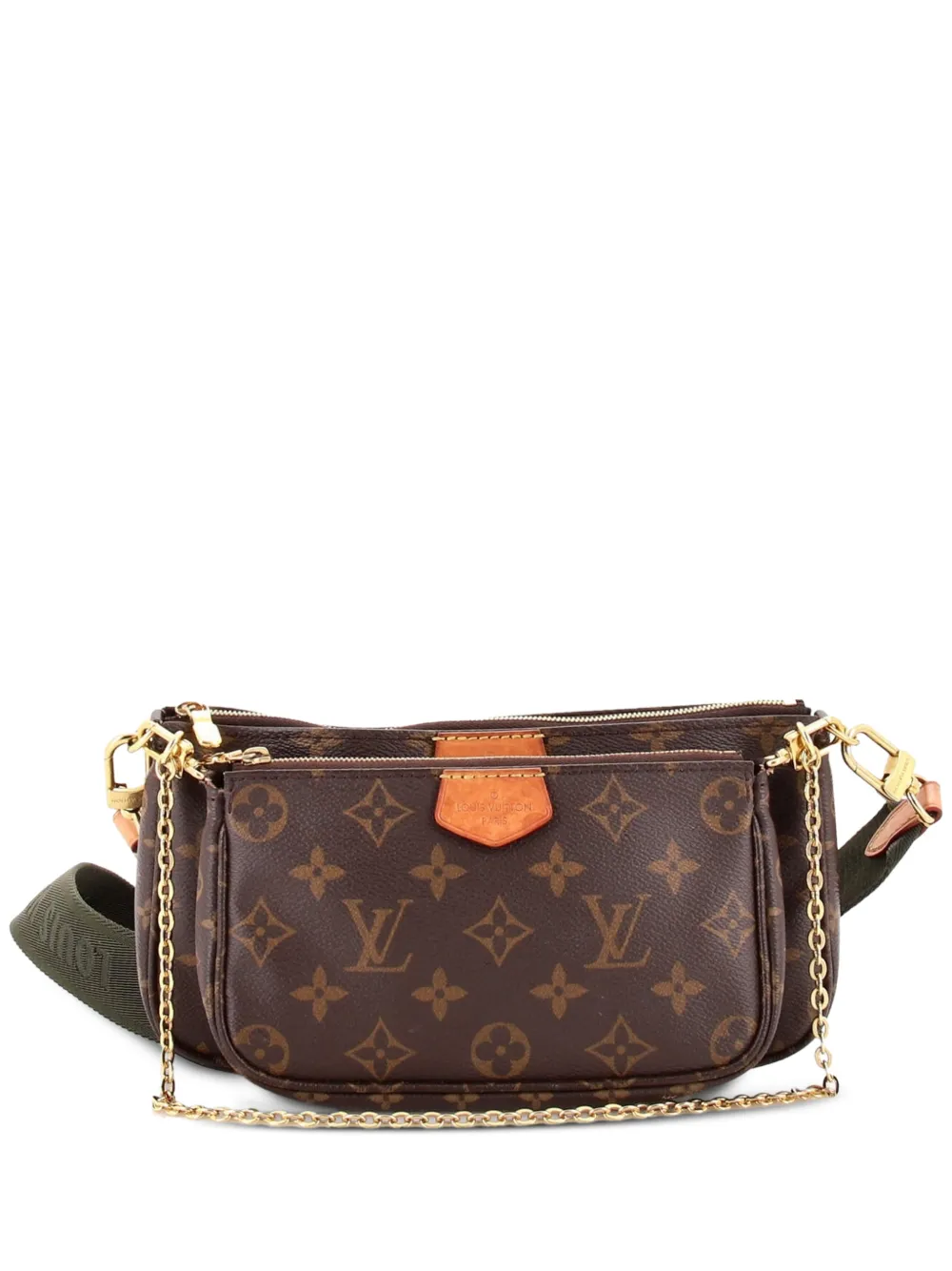 Louis Vuitton Pre-Owned Multi Pochette Accessoires Monogram Canvas crossbody bag - Marrone