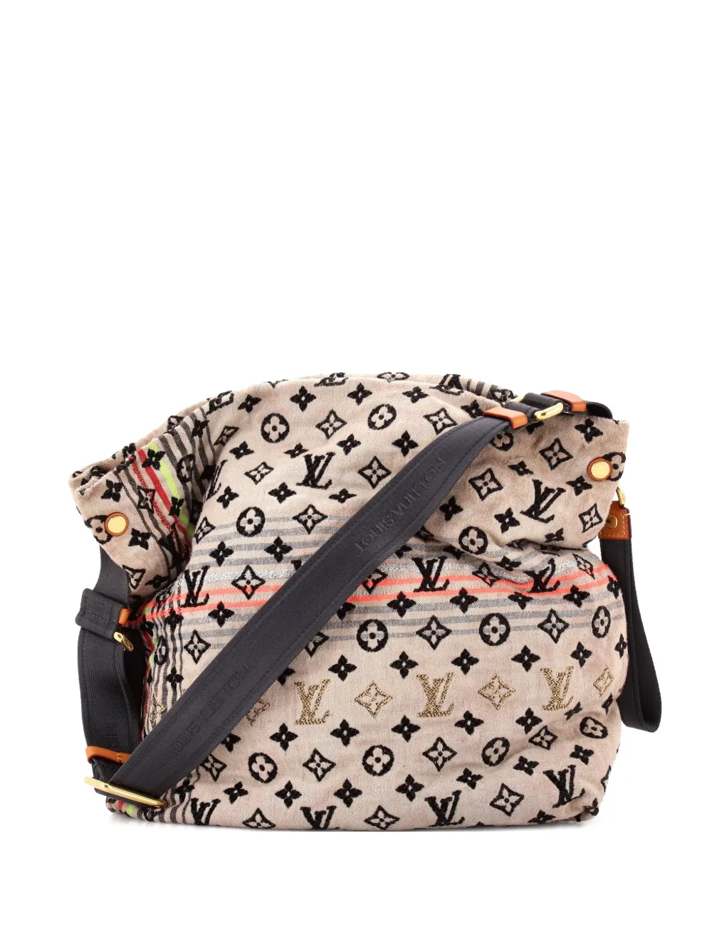 Louis Vuitton Pre-Owned Cheche Bohemian Handbag Monogram Jacquard hobo bag - Toni neutri