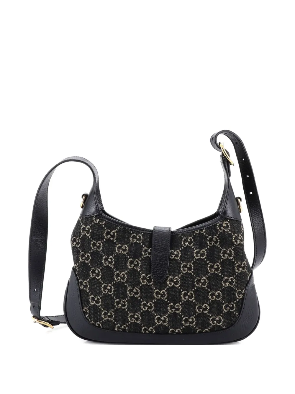 Jackie 1961 Gg Denim Small Hobo Bag