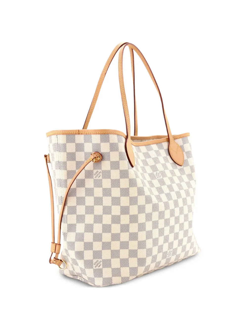 Louis Vuitton Pre-Owned Neverfull Damier MM tote bag - Bianco