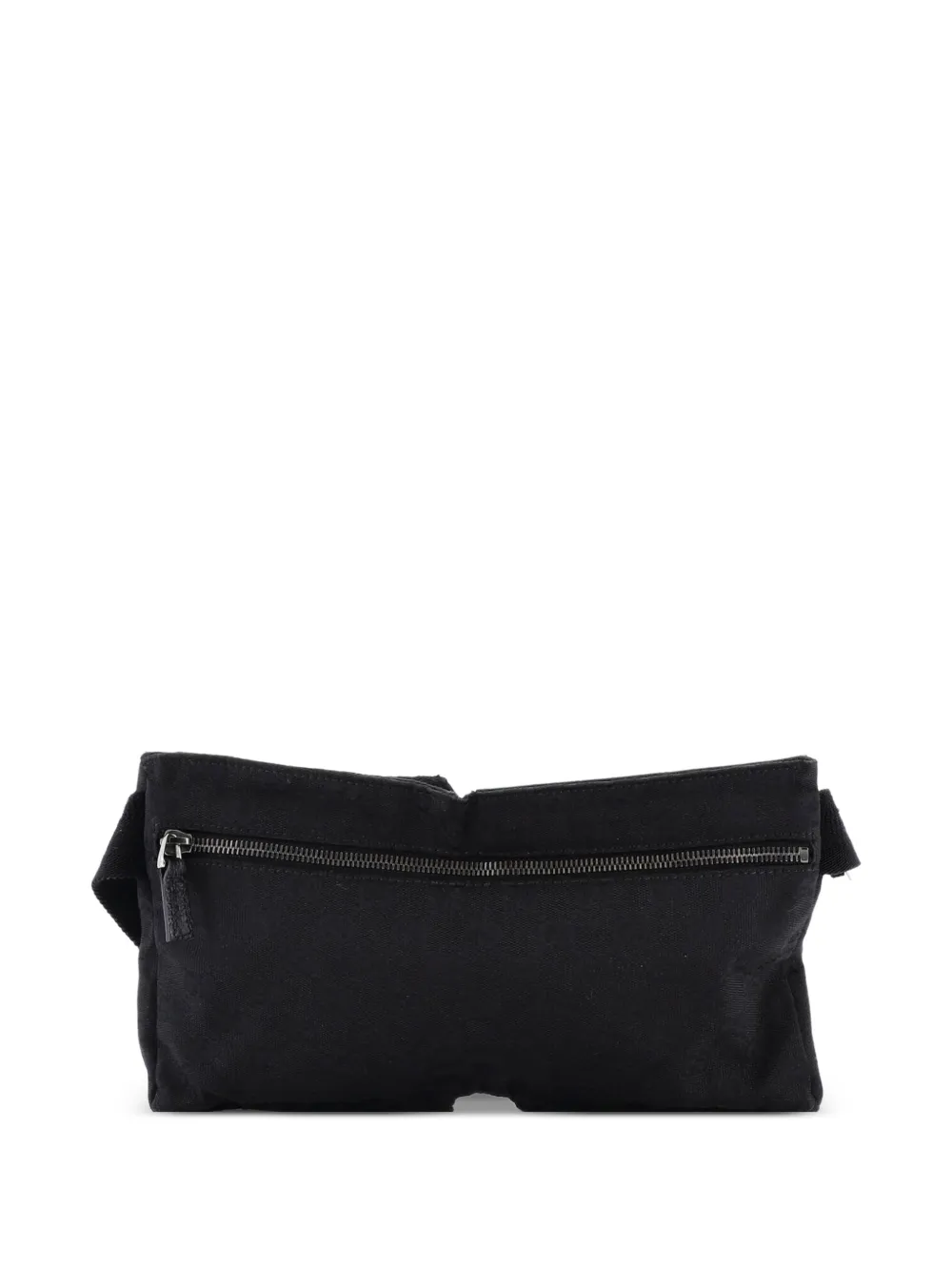 Vintage Double Gg Canvas With Leather Belt Bag