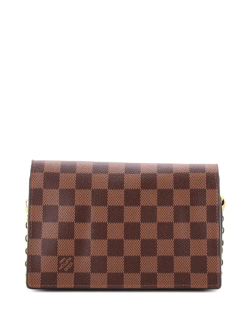 Vavin Chain Wallet Nm Damier With Leather Crossbody Bag