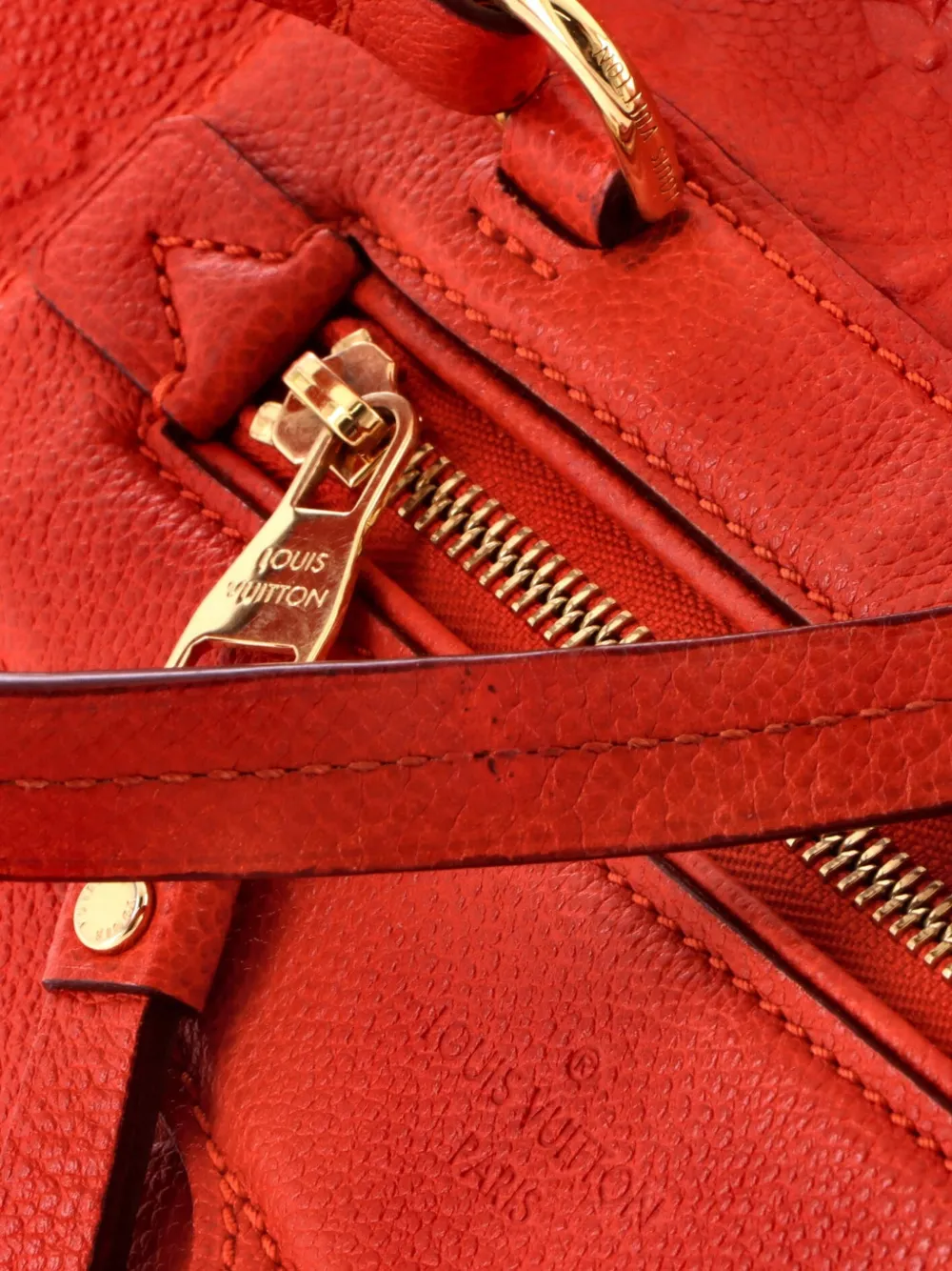 Lumineuse Handbag Monogram Empreinte Leather Pm Tote Bag