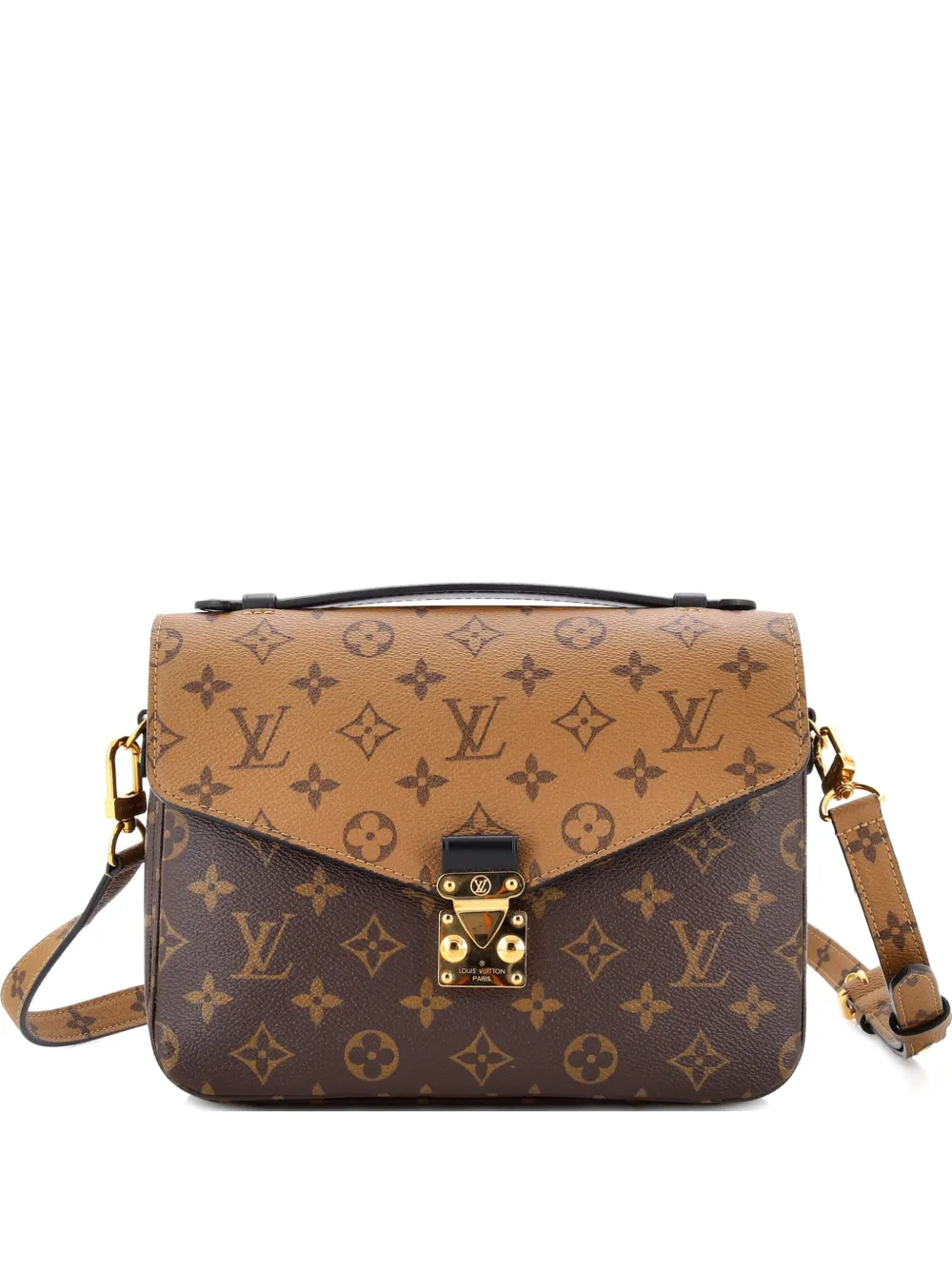 Louis Vuitton Pre-Owned Pochette Metis Reverse Monogram Canvas crossbody bag - Braun