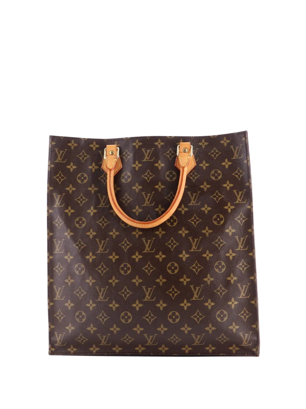 Louis Vuitton Pre-Owned Sac Plat Bag Monogram Canvas tote bag - Marrone