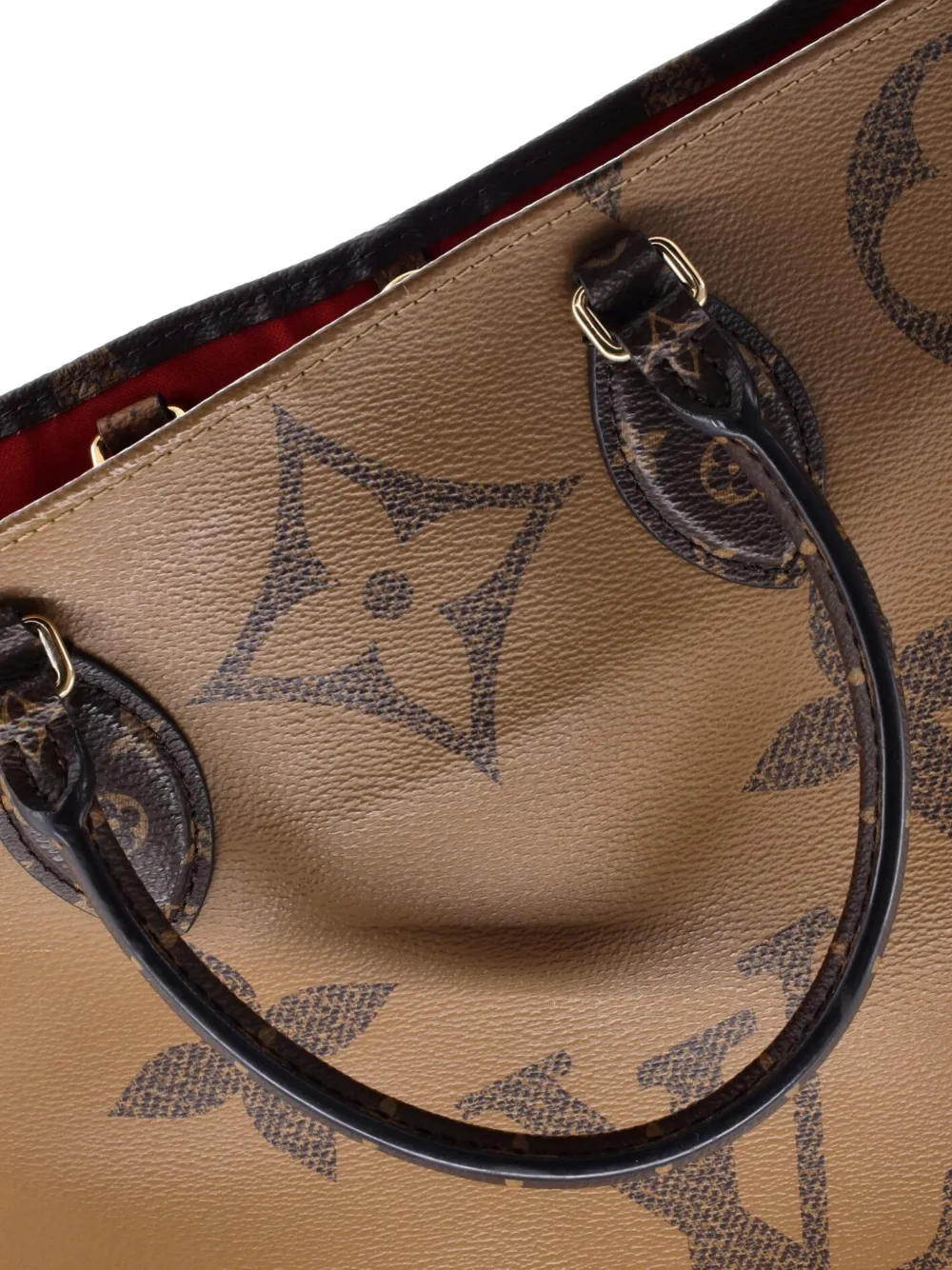 Louis Vuitton Pre-Owned OnTheGo Reverse Monogram Giant GM tote bag - Marrone
