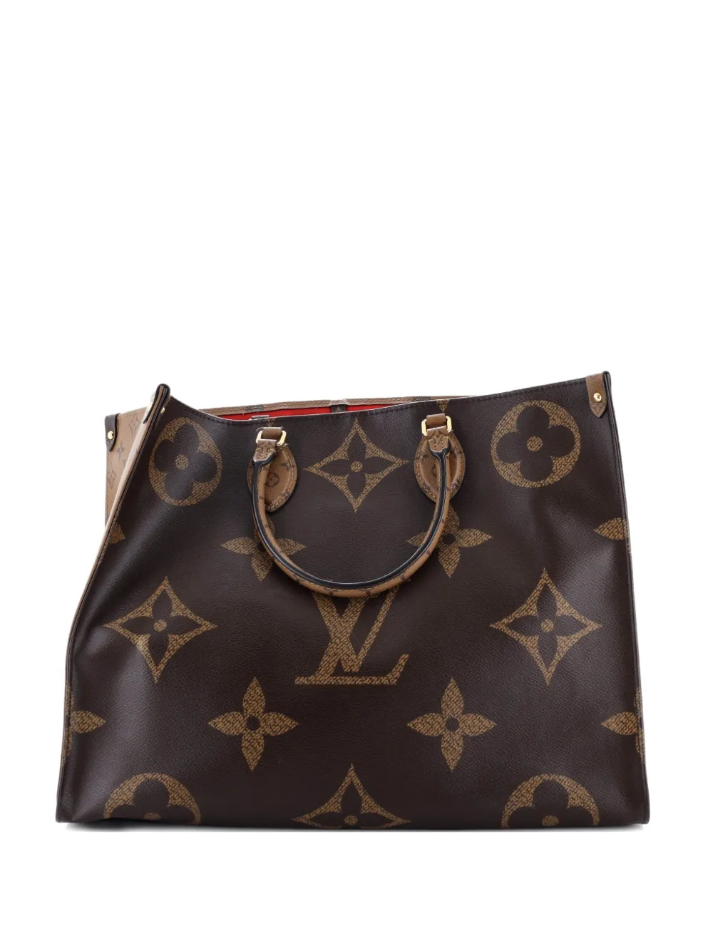 Louis Vuitton Pre-Owned OnTheGo Reverse Monogram Giant GM tote bag - Braun