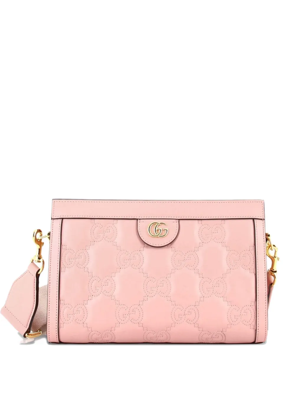 Gucci Pre-Owned GG GG Matelasse Leather Small shoulder bag - Rosa