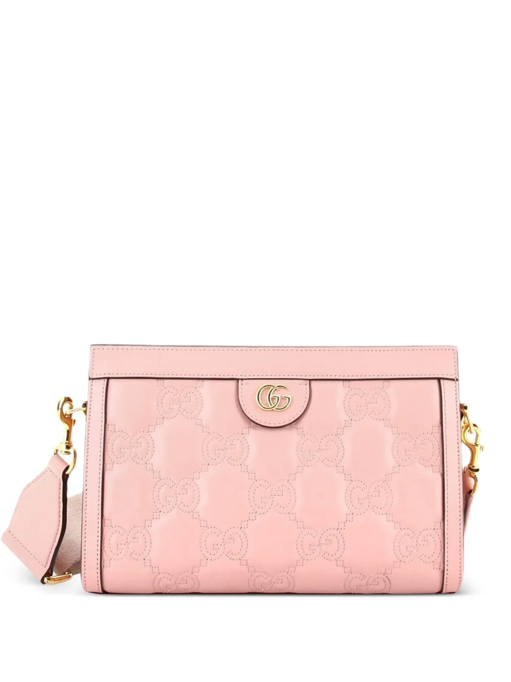 Gucci Pre-Owned GG GG Matelasse Leather Small shoulder bag - Rosa