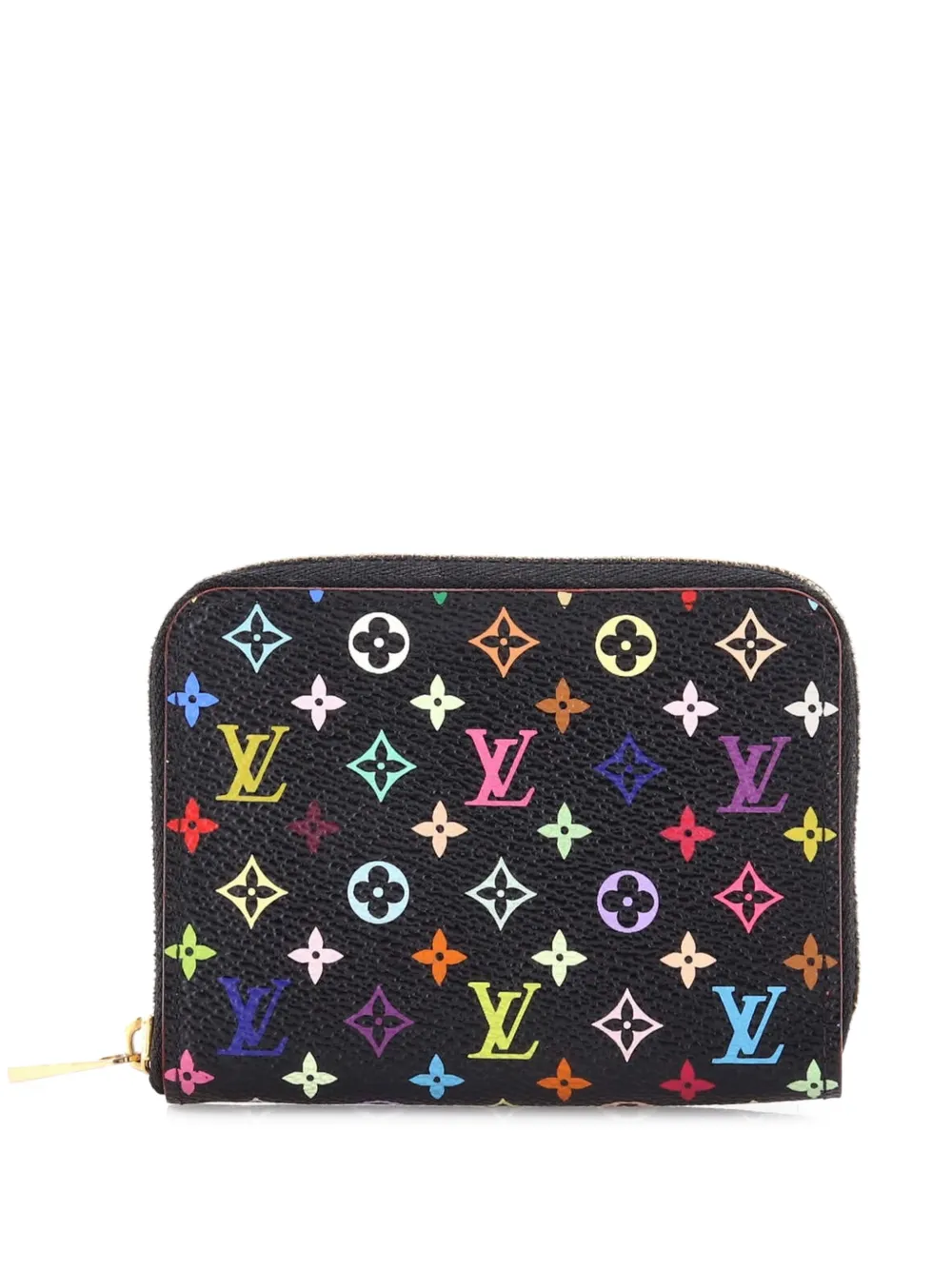 Louis Vuitton Pre-Owned Zippy Coin Purse Monogram Multicolor pouch - Schwarz