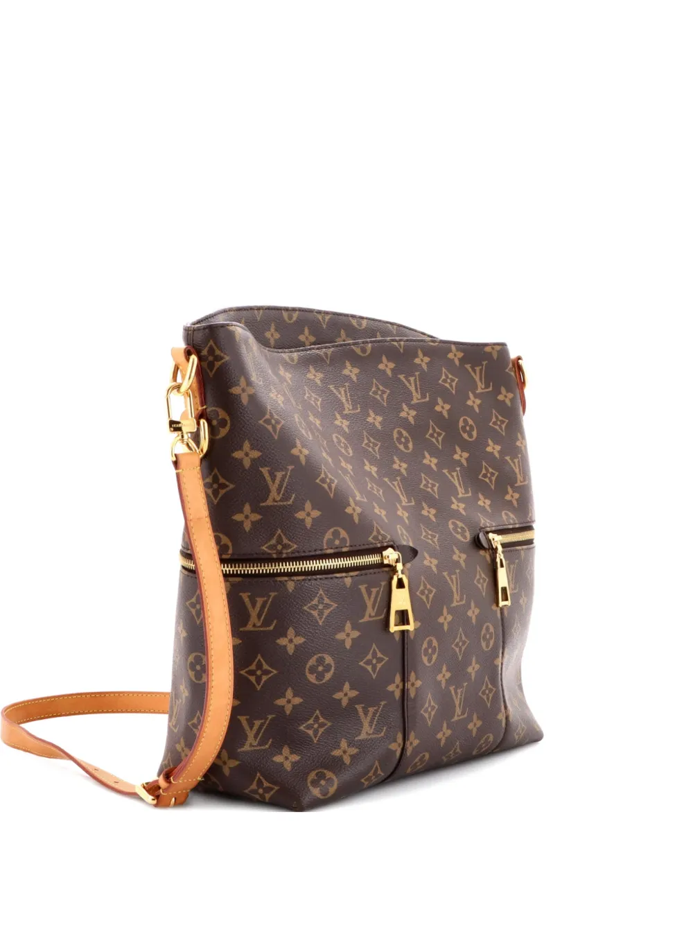 Louis Vuitton Pre-Owned Melie Handbag Monogram Canvas hobo bag - Marrone