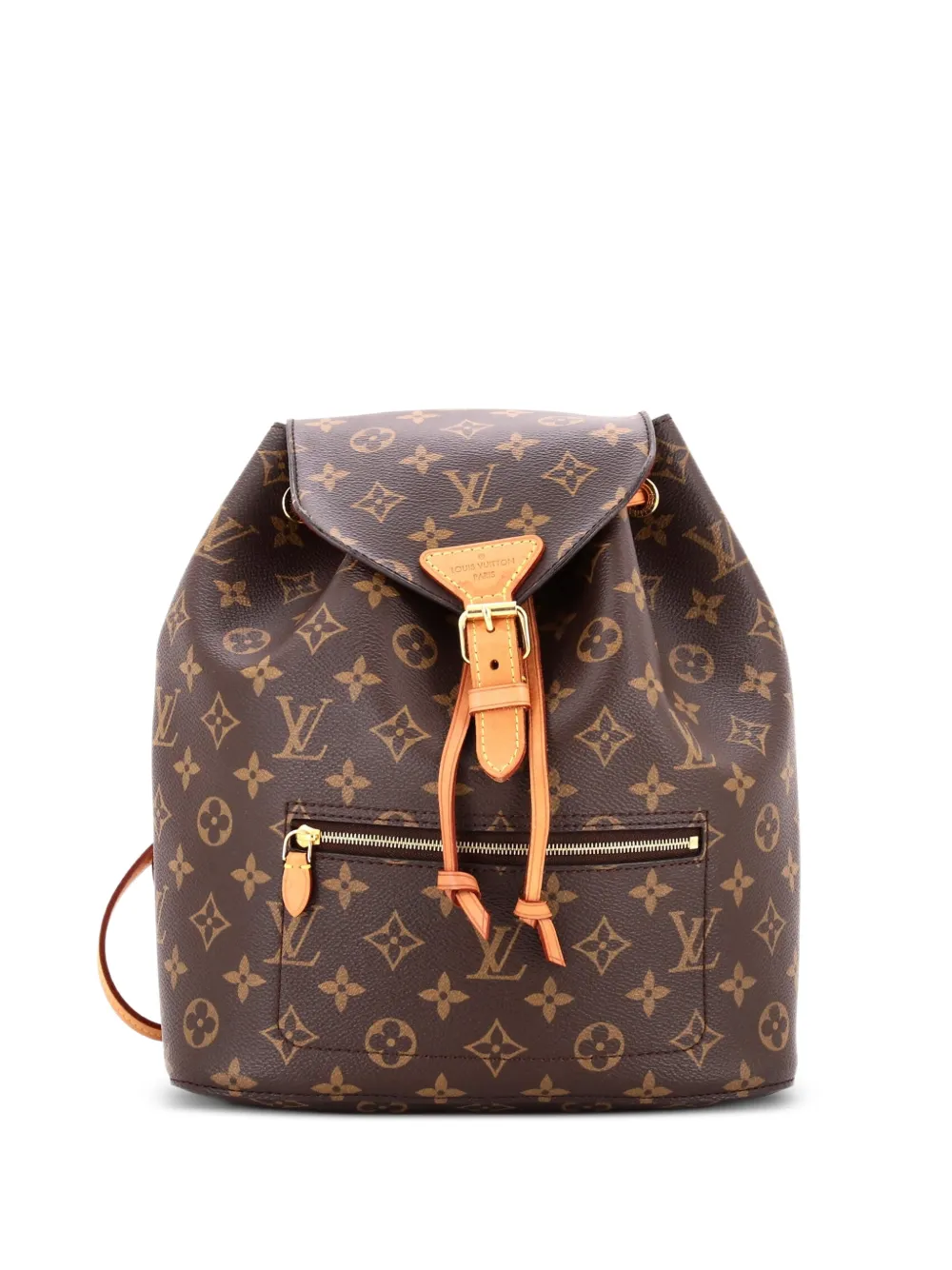 Louis Vuitton Pre-Owned Montsouris Monogram Canvas backpack - Braun