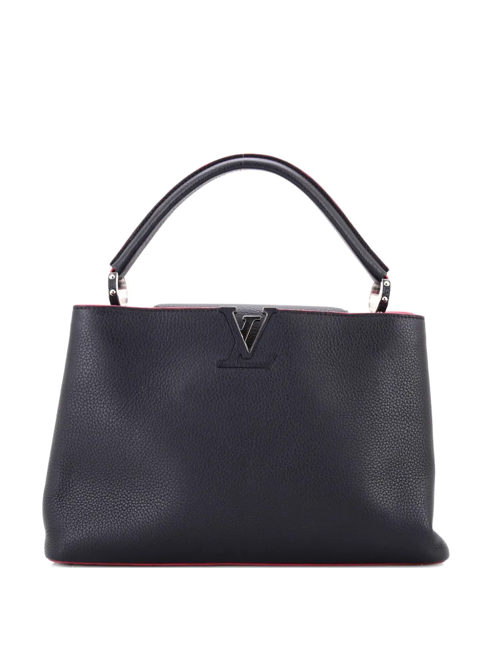 Louis Vuitton Pre-Owned Capucines Bag Leather GM satchel - Nero