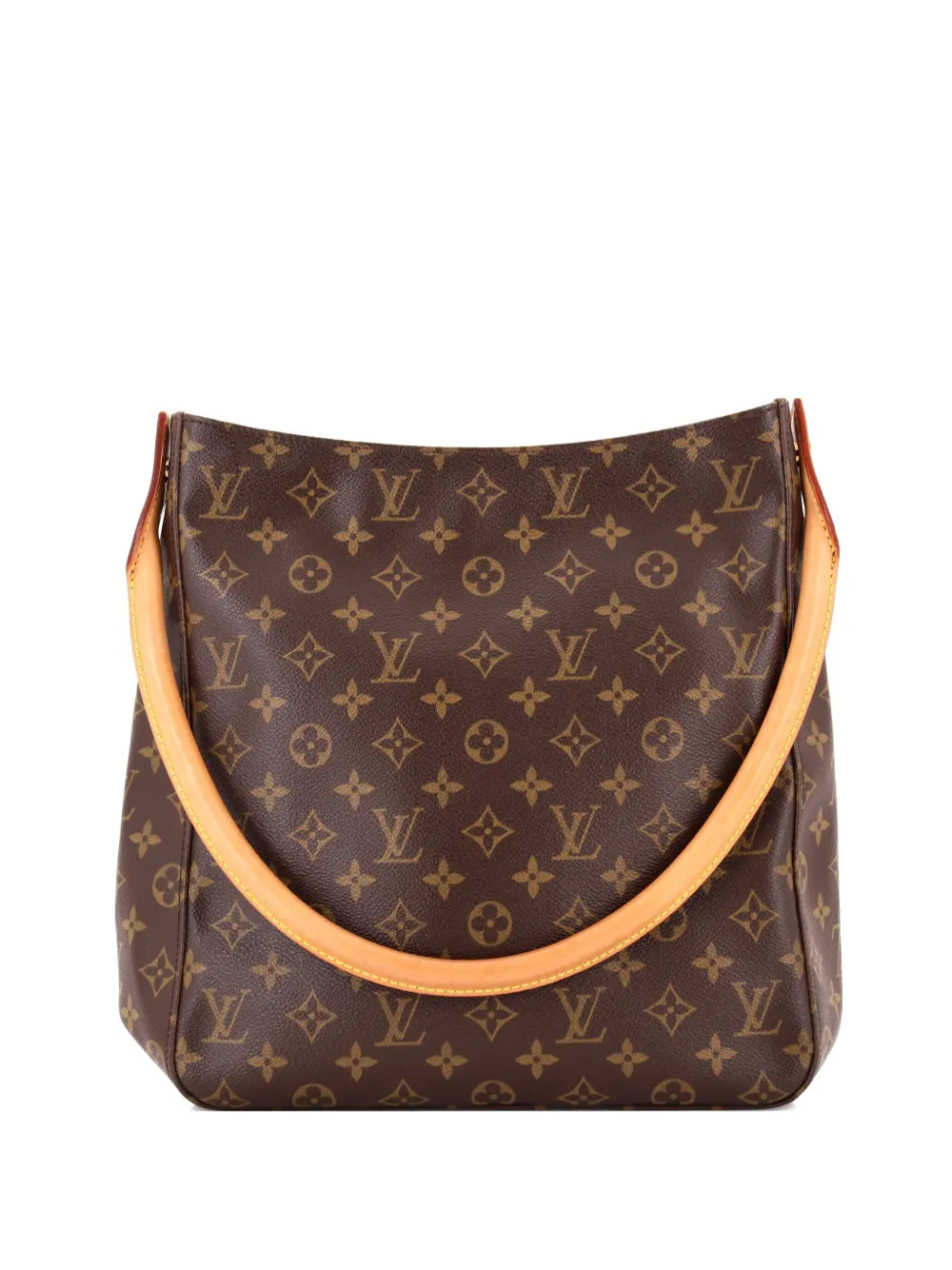 Louis Vuitton Pre-Owned Looping Handbag Monogram Canvas GM shoulder bag - Marrone