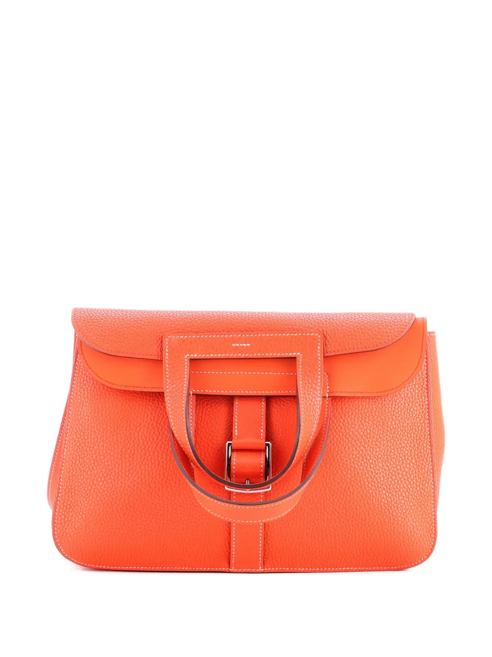Hermès Pre-Owned Halzan Bag Clemence 31 shoulder bag - Arancione