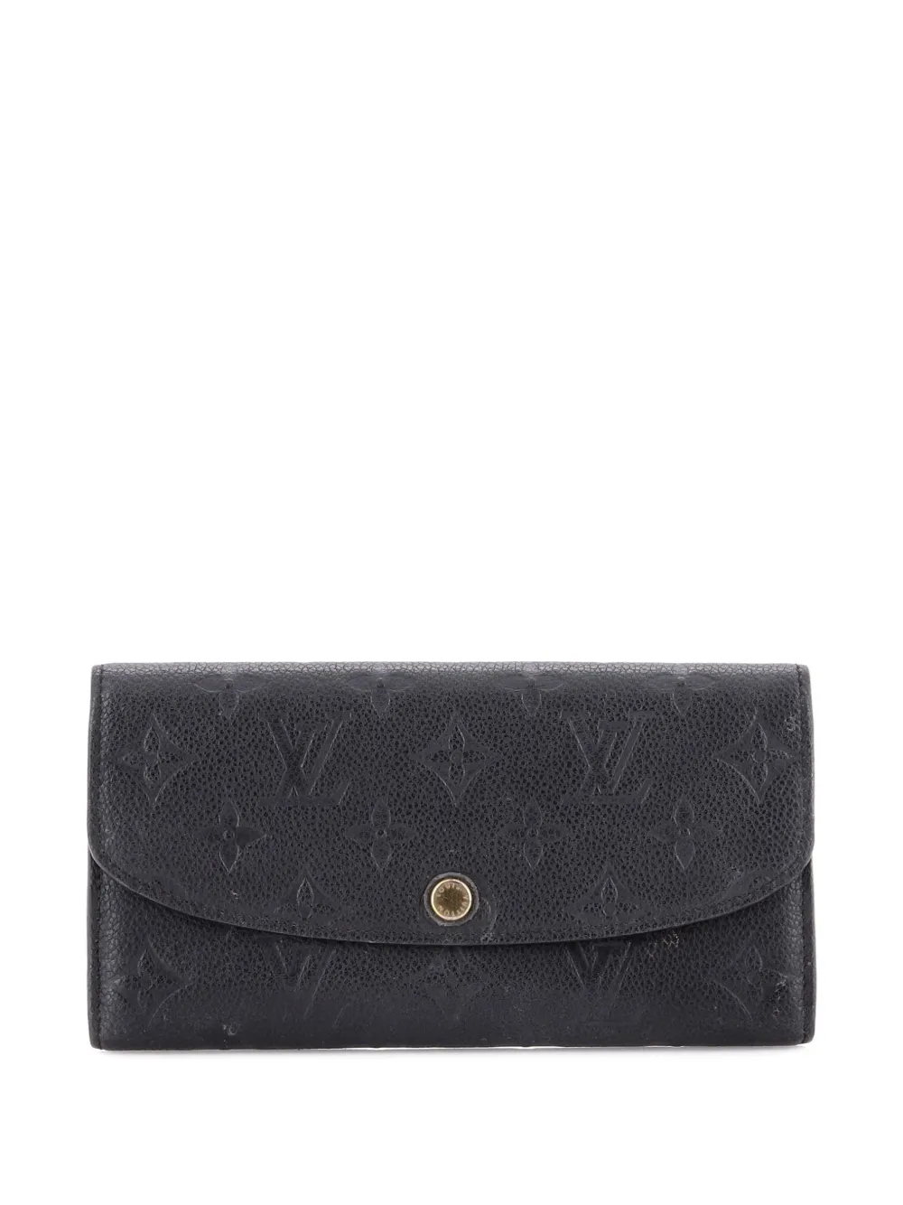 Louis Vuitton Pre-Owned Emilie Wallet Monogram Empreinte Leather small wallets - Schwarz