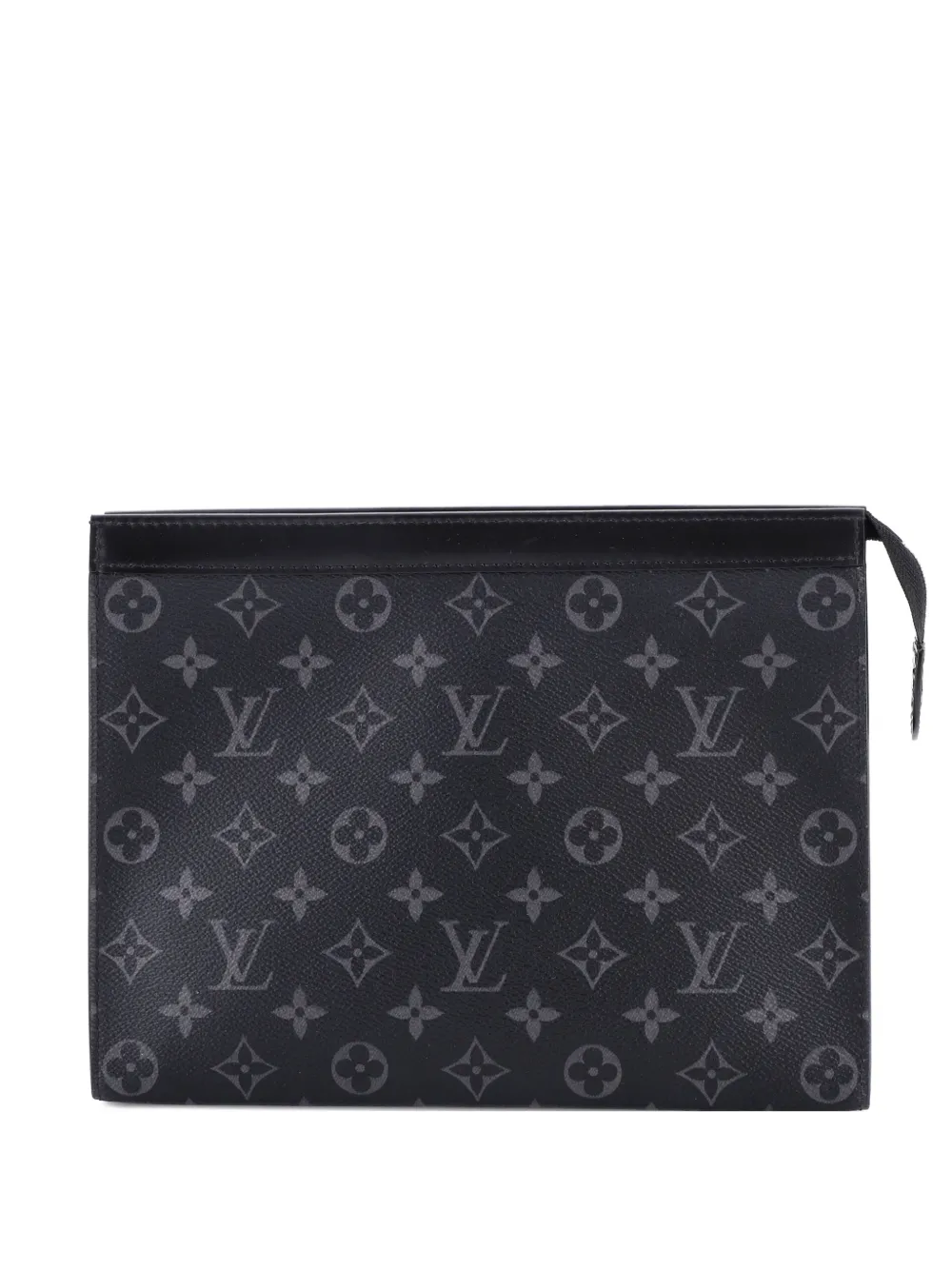 Louis Vuitton Pre-Owned Pochette Voyage Monogram Eclipse Canvas MM clutch bag - Nero
